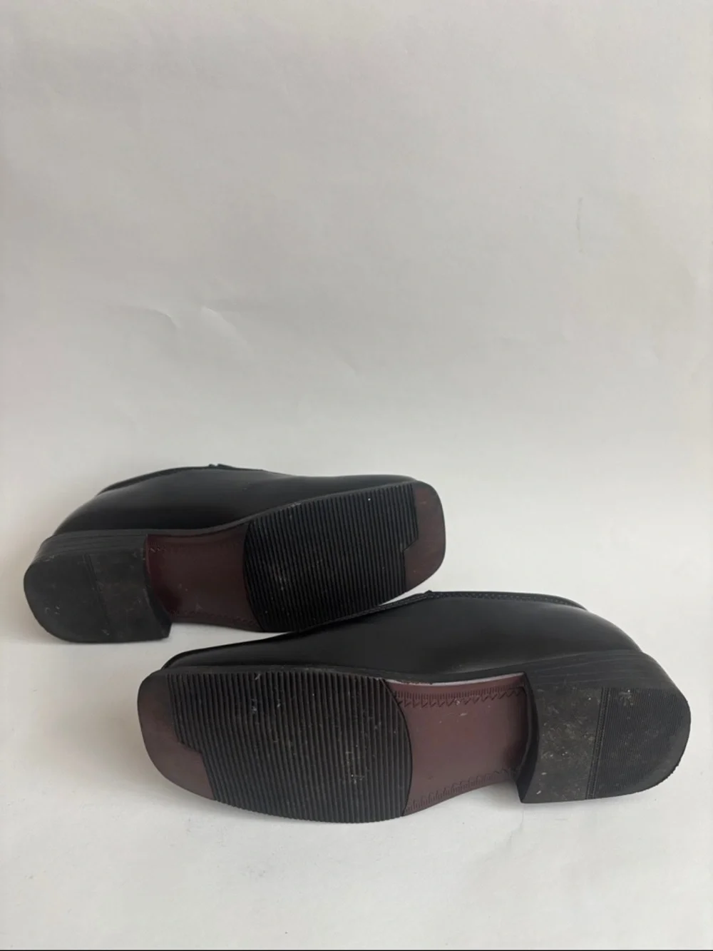 Stacy Adams Black Slip-On Kids Dress Loafers 4M